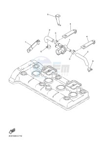 YZF-R6 600 R6 (2CXR) drawing AIR INDUCTION SYSTEM