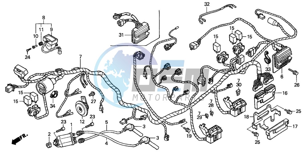 WIRE HARNESS (FJS6001/2/D3/D4/D5)