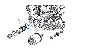 BOULEVARD - 125 CC 4T EU3 drawing OIL FILTER