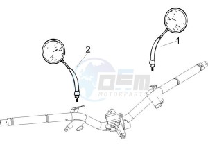 Liberty 200 4t (N15000U01) drawing Mirrors