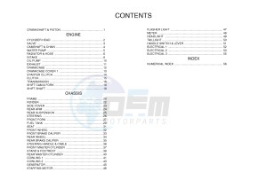 YZF-R125A R125 (5D7N) drawing .6-Content