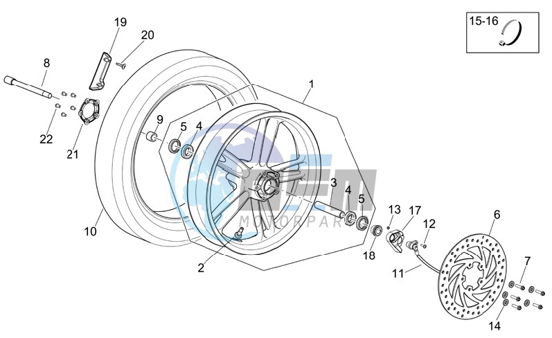 Front wheel