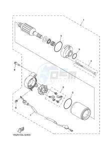 TT-R125 TT-R125LWE (19CT 19CU) drawing STARTING MOTOR