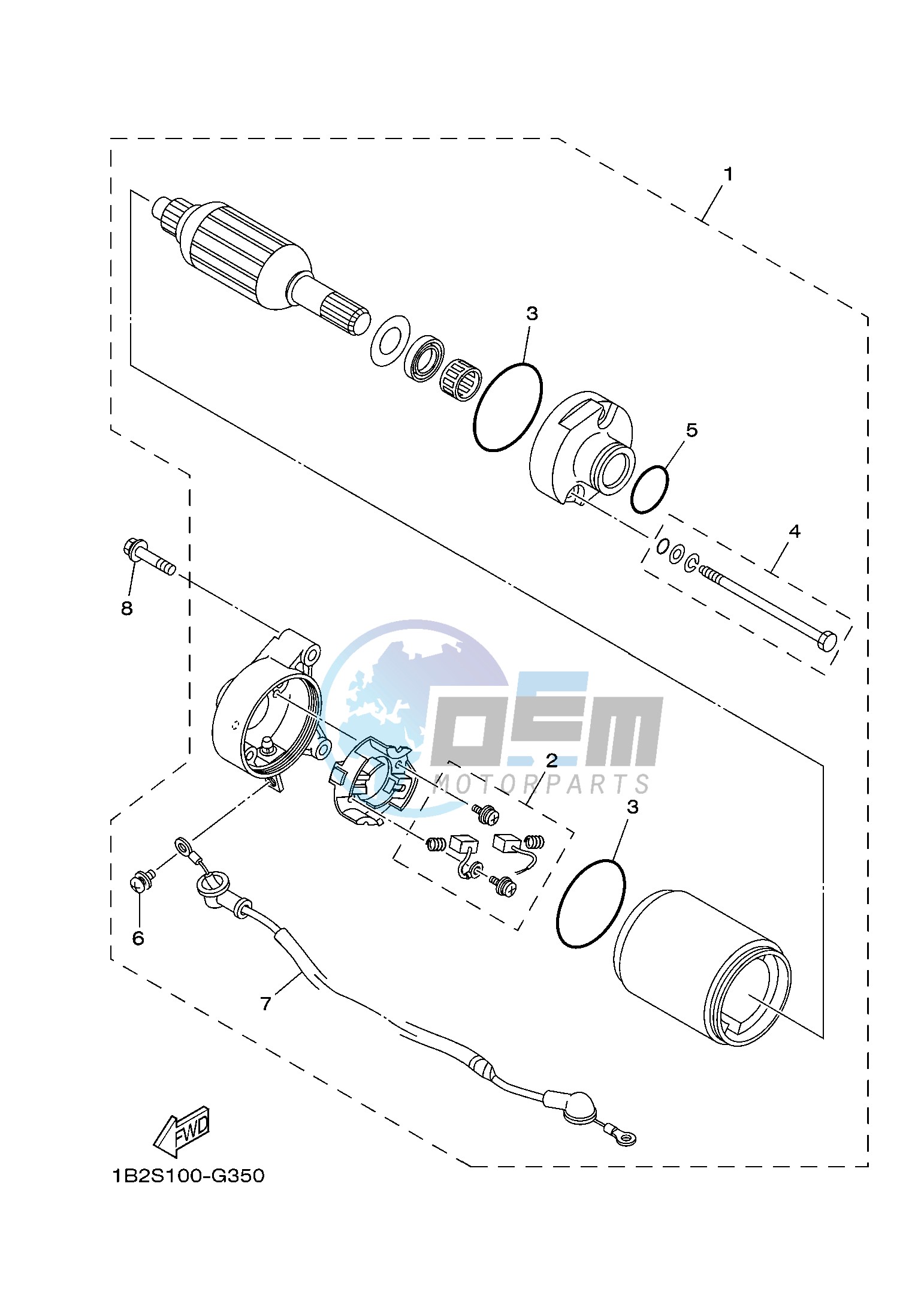 STARTING MOTOR