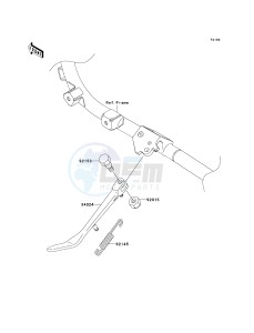 VN 1700 C [VULVAN 1700 NOMAD] (9FA) C9F drawing STAND-- S- -