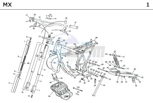 MX 50 drawing CHASSIS