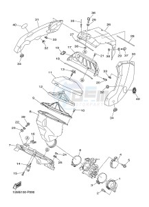 YZ250F (1SM5 1SM6 1SM7 1SM8) drawing INTAKE