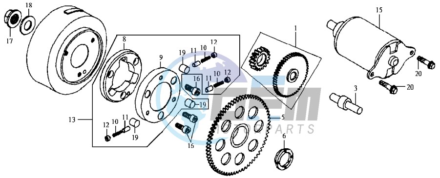 STARTER CLUTCH