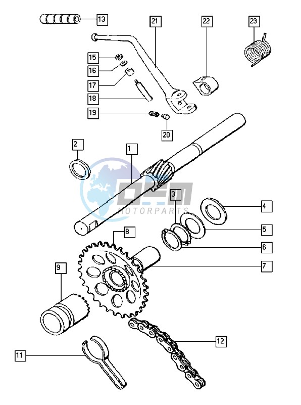 Starter mechanism