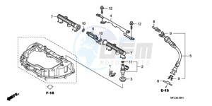 CBR1000RR9 Korea - (KO / MME) drawing INJECTOR