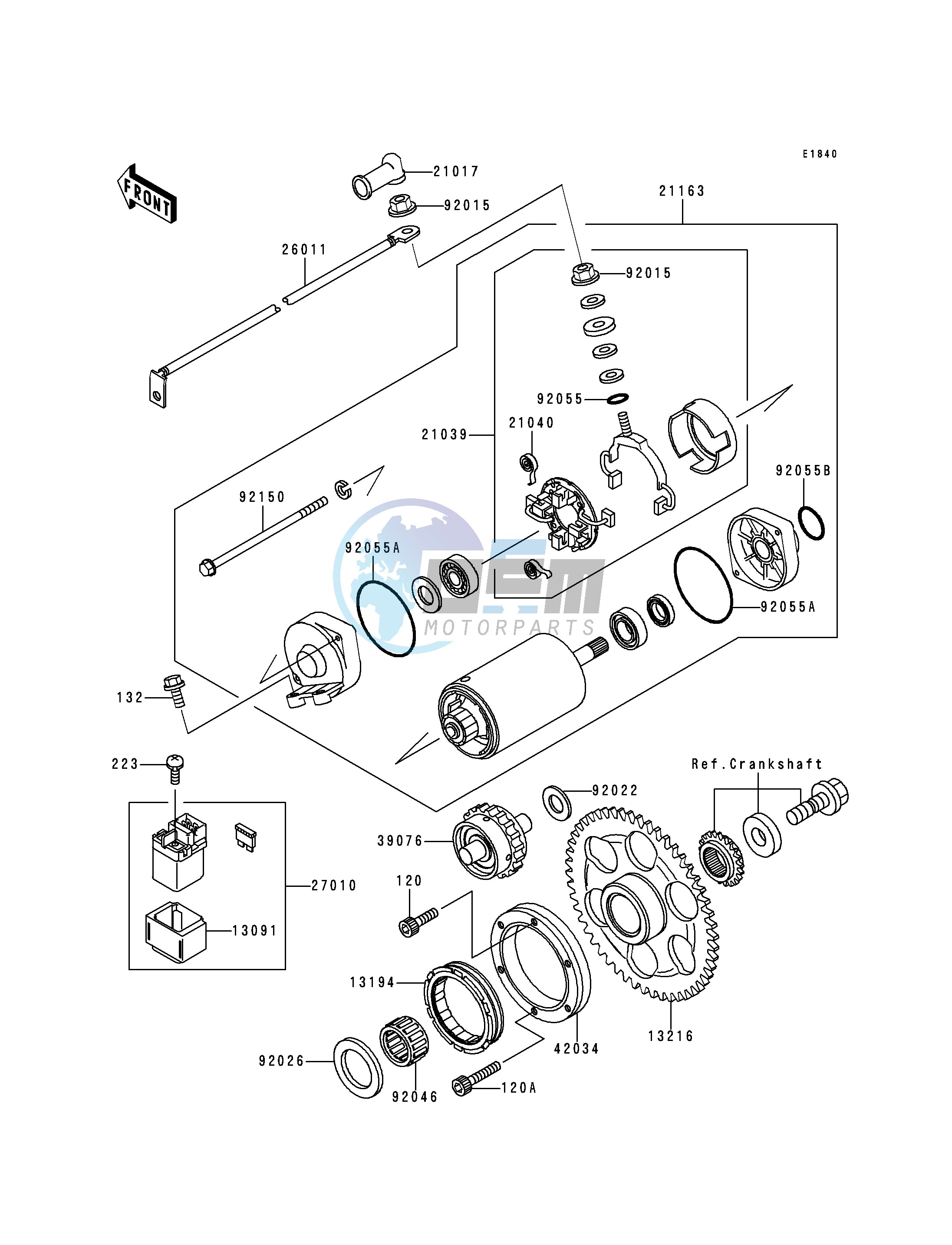 STARTER MOTOR