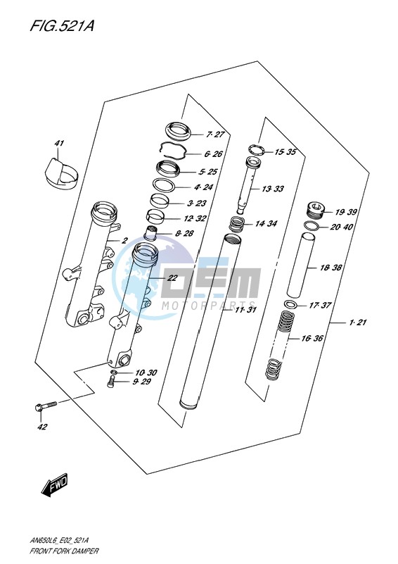 FRONT FORK DAMPER