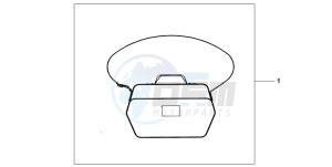 CBF600NA drawing INNERBAG TOPBOX