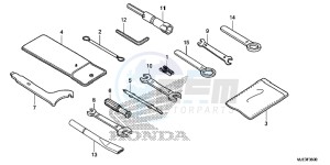 CBR650FAE CBR650FAE 2ED - (2ED) drawing TOOL