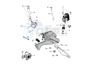 JET FORCE - 50 cc drawing INJECTION SYSTEM