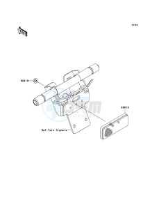 VN1700_VOYAGER_CUSTOM_ABS VN1700KBF GB XX (EU ME A(FRICA) drawing Reflectors