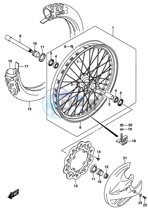 FRONT WHEEL