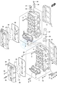 DF 300AP drawing Cylinder Head