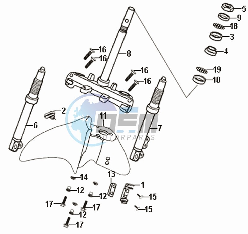 STEERING  STEM FRONT CUSHION