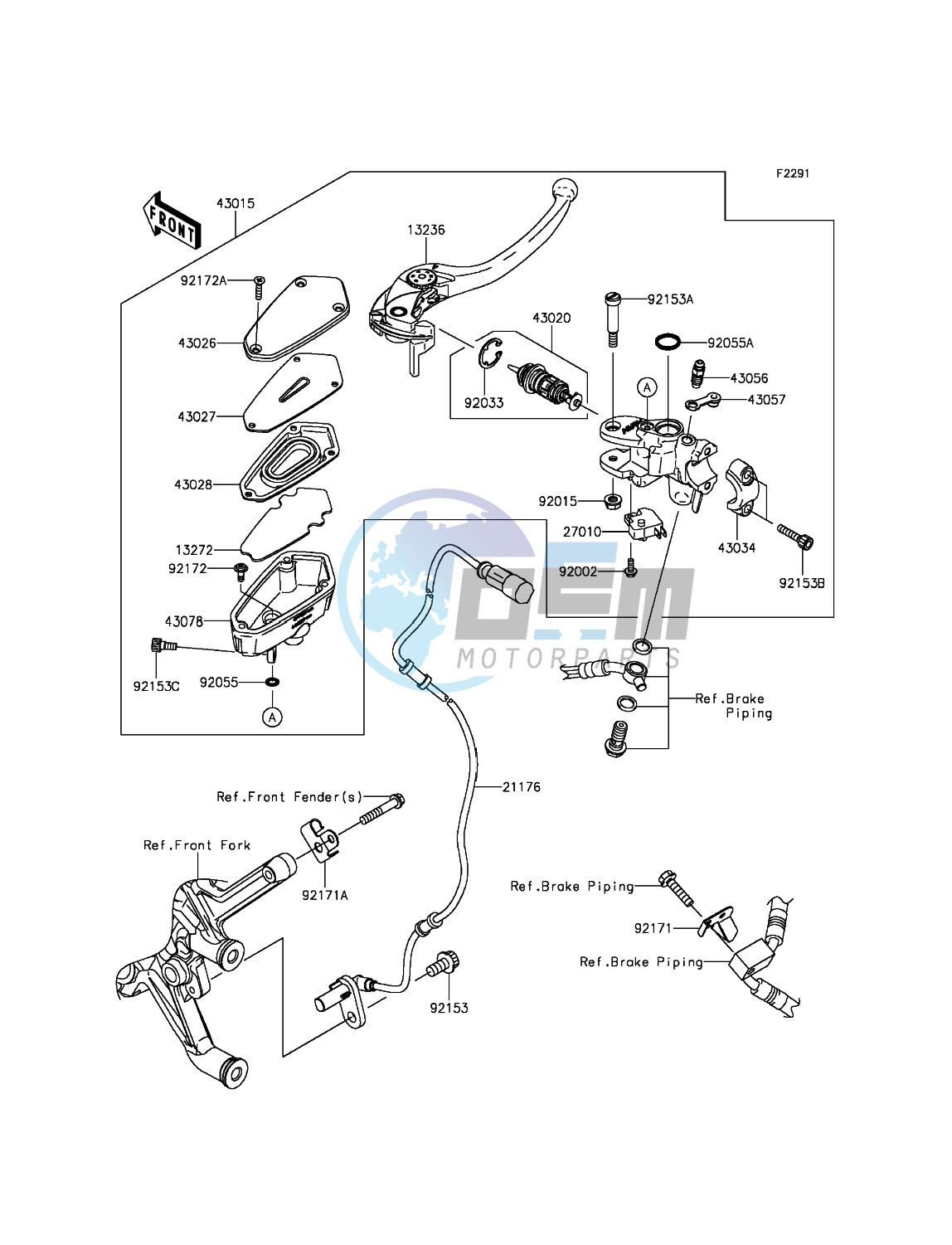 Front Master Cylinder