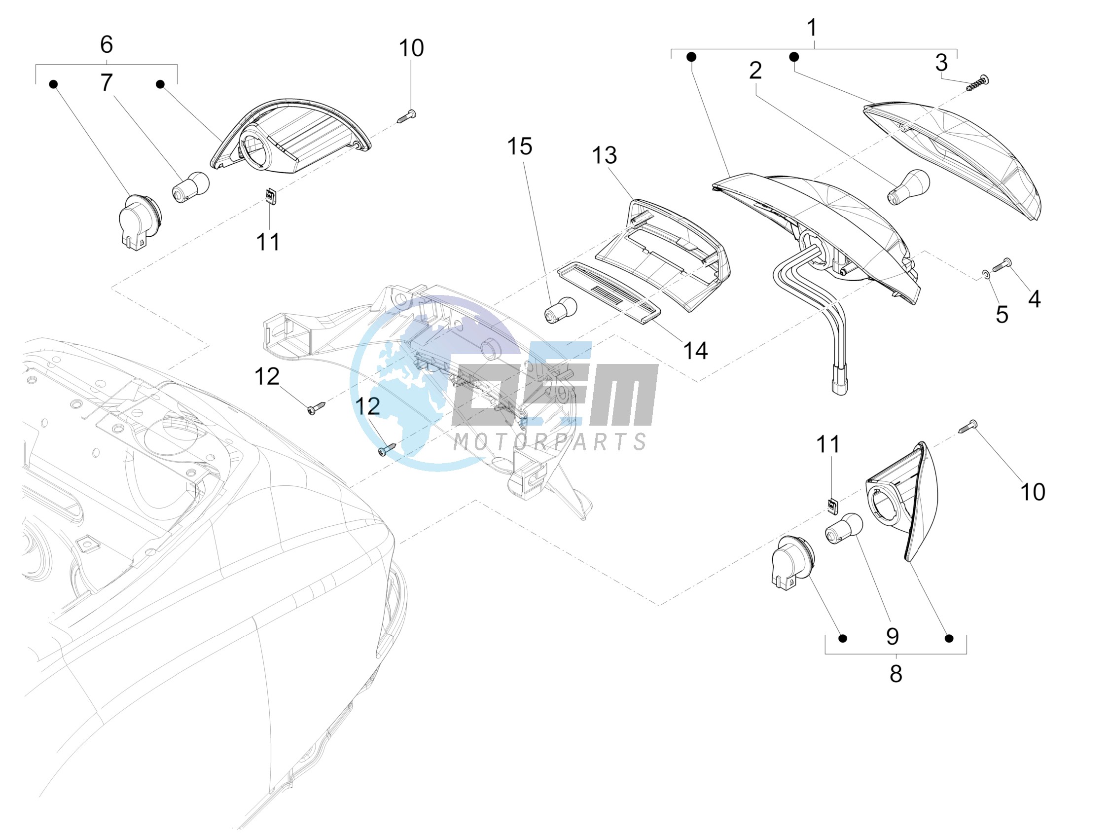 Tail light - Turn signal lamps