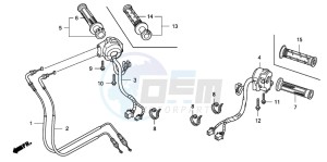 CBF1000S drawing SWITCH/CABLE