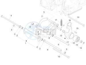 Fly 150 4T 3V ie (APAC) drawing Swinging arm