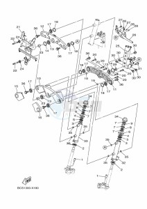 MWS125-C TRICITY 125 (BCS5) drawing STEERING