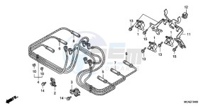 GL1800A ED drawing IGNITION COIL