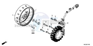 CBR500RE CBR500R UK - (E) drawing GENERATOR