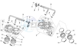 RSV4 1000 RR (APAC) (AUS, CP, NZ) drawing Throttle body