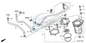 VT750CA9 Australia - (U / SPC) drawing FUEL PUMP