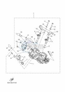 MT-07 ABS MTN690-A (B4CH) drawing INTAKE 2