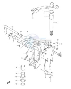 DF 90 drawing Swivel Bracket