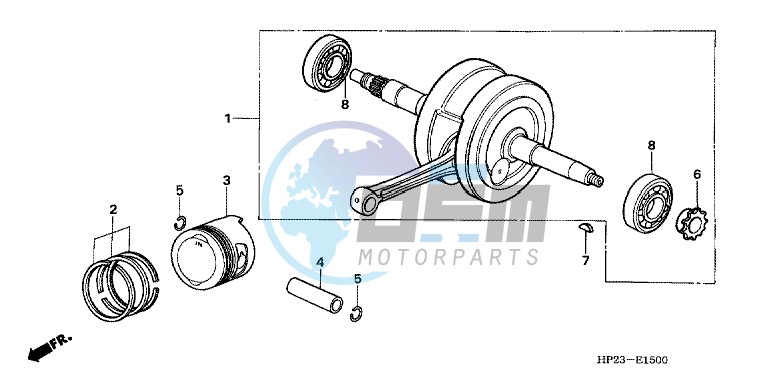 CRANKSHAFT/ PI STON