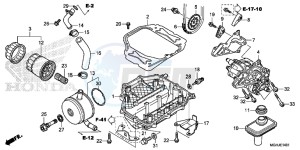 VFR1200XD Europe Direct - (ED) drawing OIL PUMP (VFR1200XD/XDA/XDS)