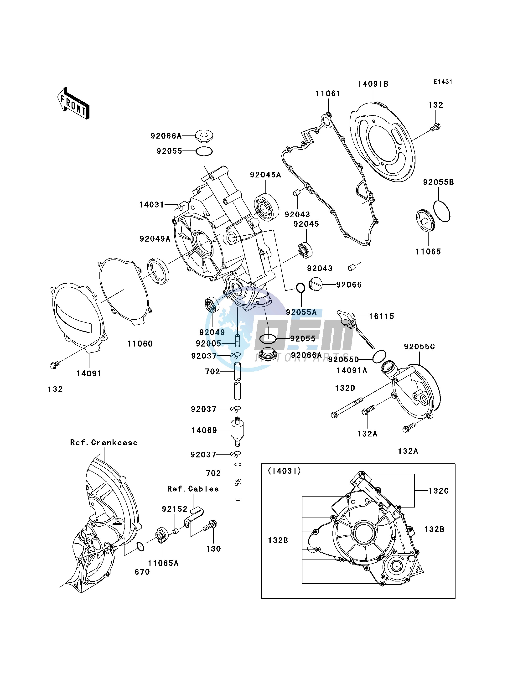 ENGINE COVER-- S- -