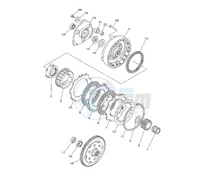 TTR E 50 drawing CLUTCH