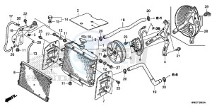 TRX680FAH Europe Direct - (ED) drawing RADIATOR