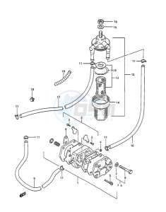 dt 30c drawing Fuel Pump (1988 to 1994)