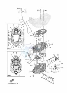 XF425NSA drawing VENTILATEUR-DHUILE