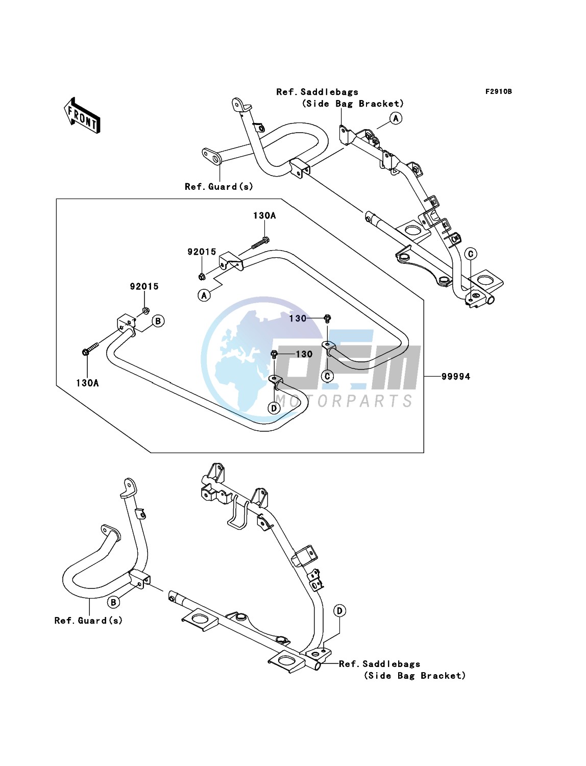 Accessory(Saddlebag Rails)