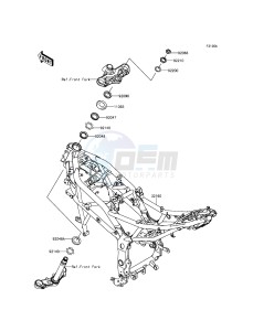 NINJA 250SL BX250AGF XX (EU ME A(FRICA) drawing Frame