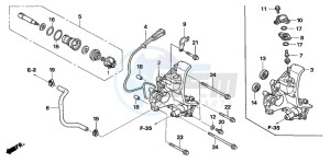 NSS250EX FORZA EX drawing WATER PUMP