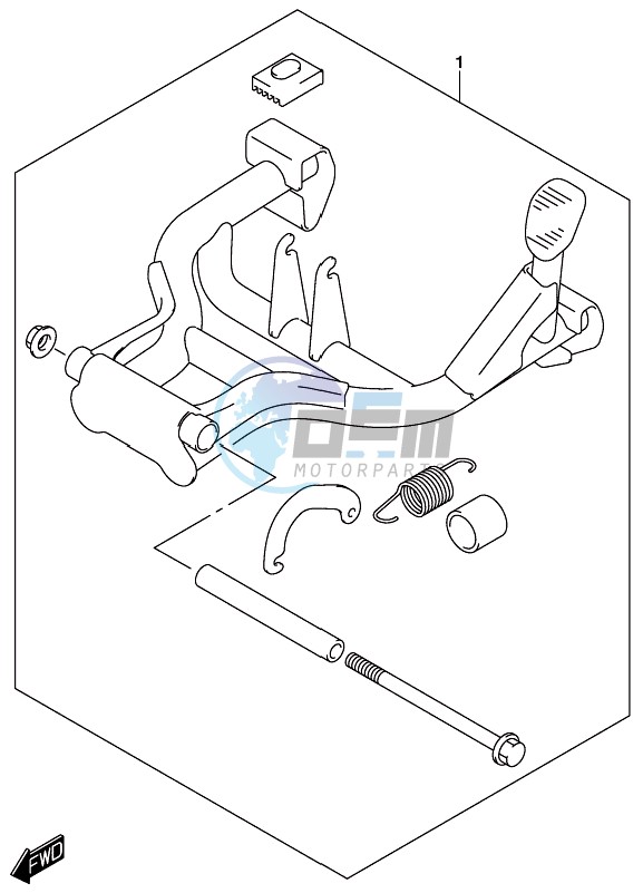 OPTIONAL (CENTER STAND SET)