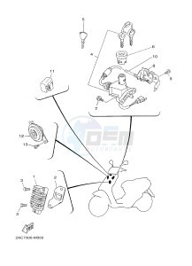 YN50F NEO'S 4 (2ACF 2ACF) drawing ELECTRICAL 1