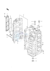 DF 140 drawing Cylinder Block