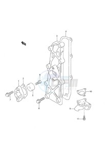 DF 25 drawing Exhaust Cover