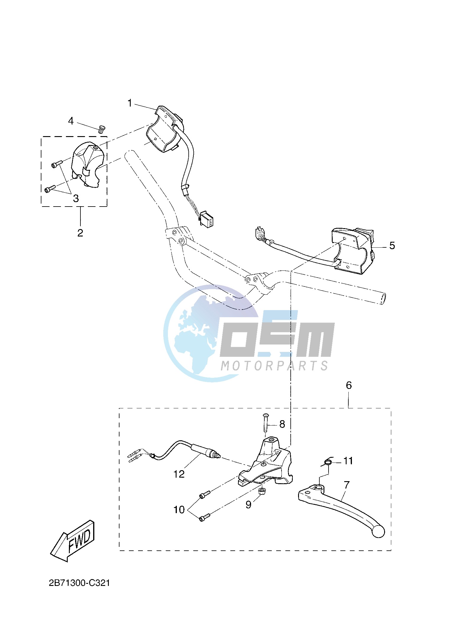 HANDLE SWITCH & LEVER