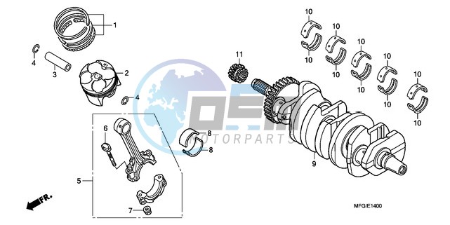 CRANKSHAFT/PISTON